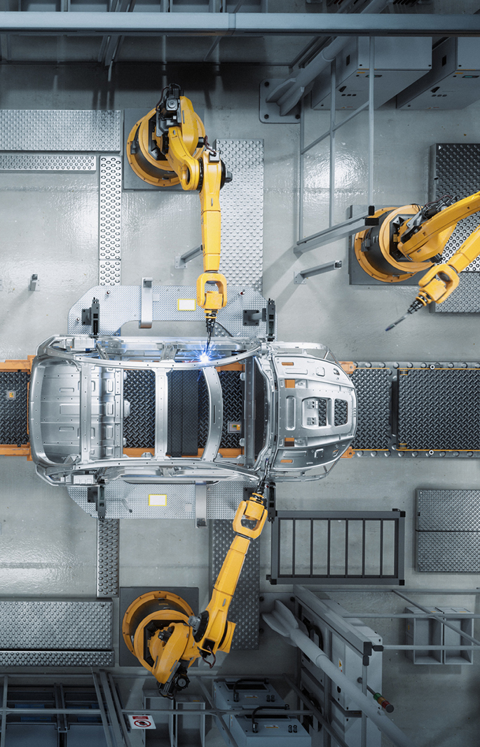 Automotive Robotic Assembly Line